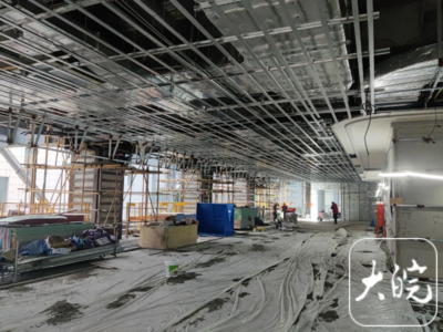 多個重點工程建設進展來了!合肥美術館項目正在進行室內裝飾裝修