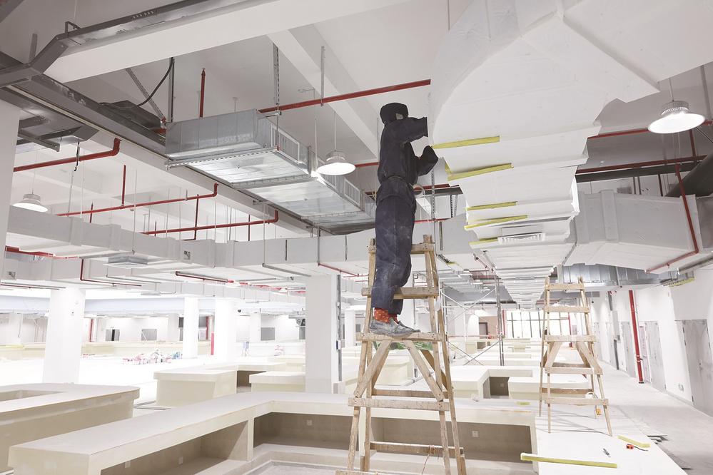 石獅:鈔坑綜合市場建設收尾